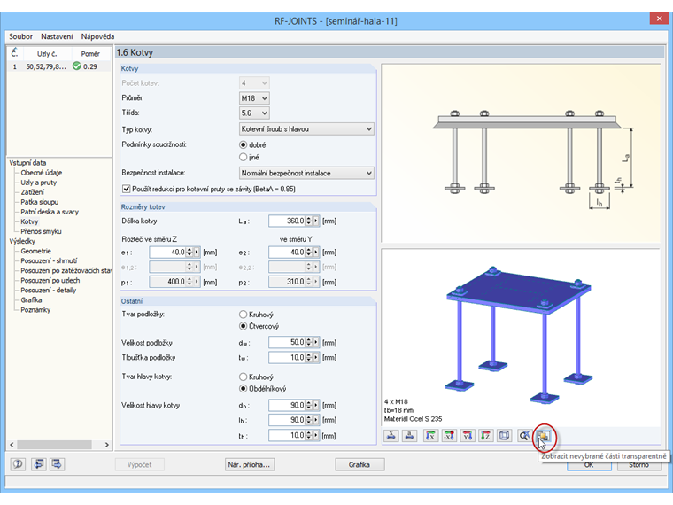 Tipy & triky: Zobrazit nevybrané části transparentně