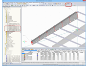 Stanovení rozdílných výšek průřezu prutu s náběhem pomocí funkce „Spojit linie/pruty“