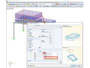 Generování zatížení z vícevrstvé skladby