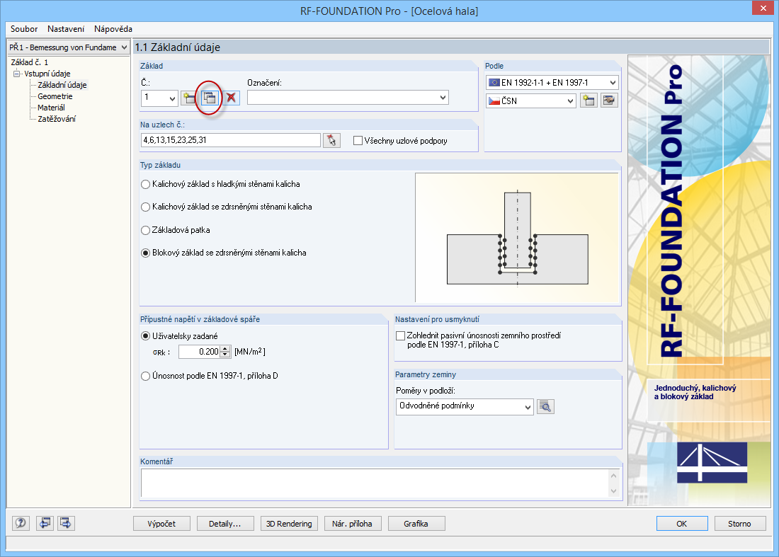 Funkce kopírování v RF-/FOUNDATION Pro