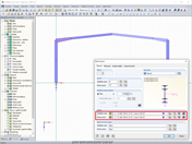 Náběh s průřezy IS