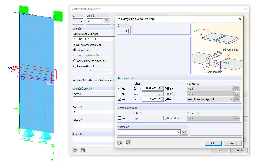 Modelování spojovacích prostředků v křížem lepených dřevěných konstrukcích