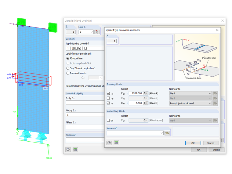 Modelování spojovacích prostředků v křížem lepených dřevěných konstrukcích