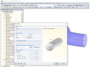 Modelování plochy typu trubka