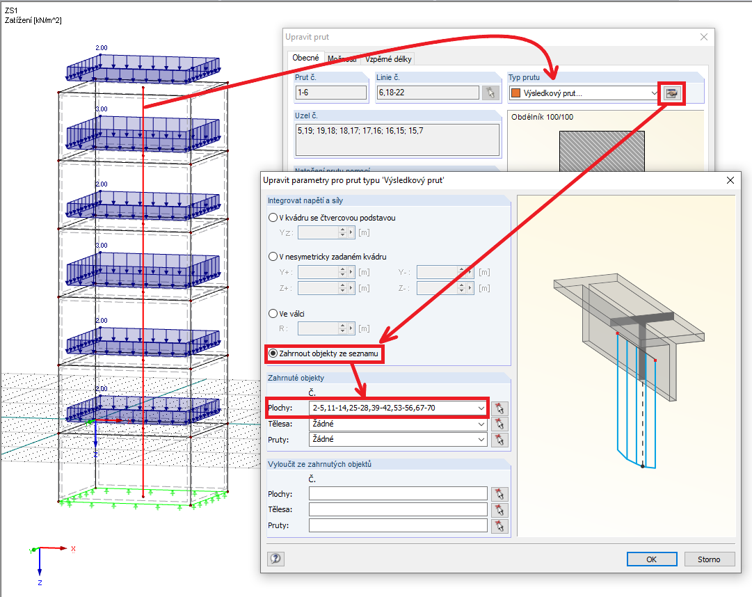 Zadání výsledkového prutu