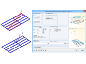 Zatížení prutu z liniového zatížení