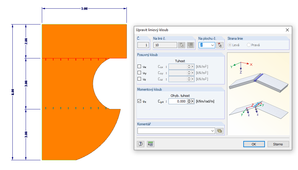Modellierung von Brettsperrholzkonstruktionen Verbindung