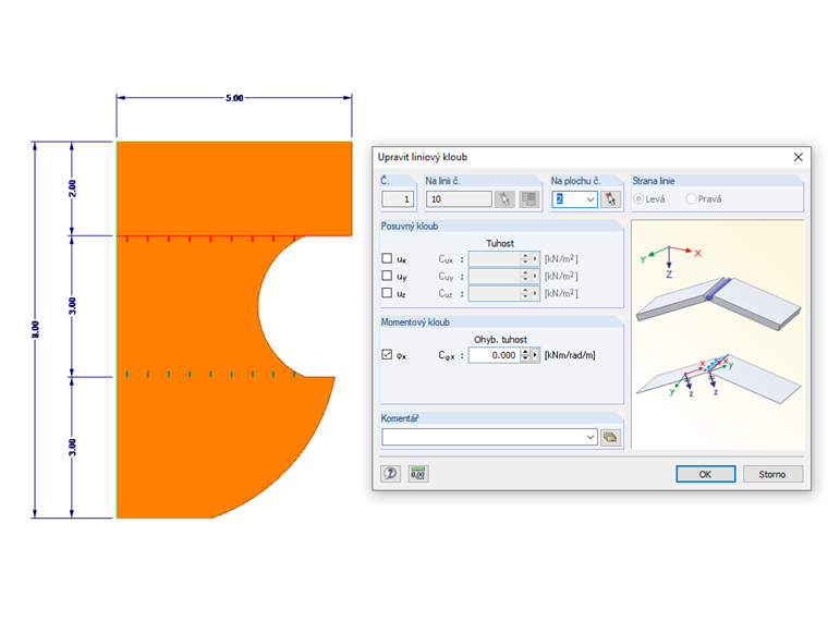 Modellierung von Brettsperrholzkonstruktionen Verbindung