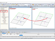 Kontrola zadání zatížení pomocí rozložení zatížení