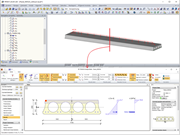 Výpočet předpjatých dutinových panelů