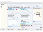 Nastavení pro návrh výztuže