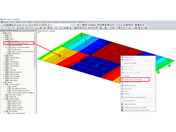 Natočení osového souřadného systému plochy