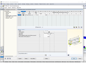 Zadání mezilehlé podpory uprostřed prutu 1