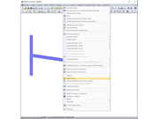 Vyvolání funkce "Napojit pruty"