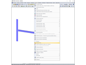 Vyvolání funkce "Napojit pruty"