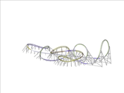 Dragon Flight Roller Coaster v čínské Ningbo