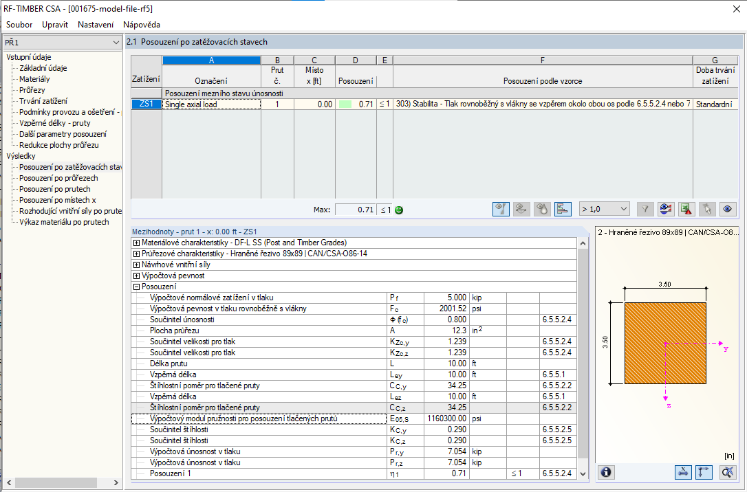Přídavný modul RF-TIMBER CSA