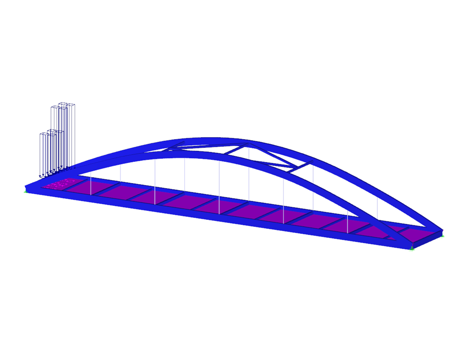 Obloukový most - dokončení