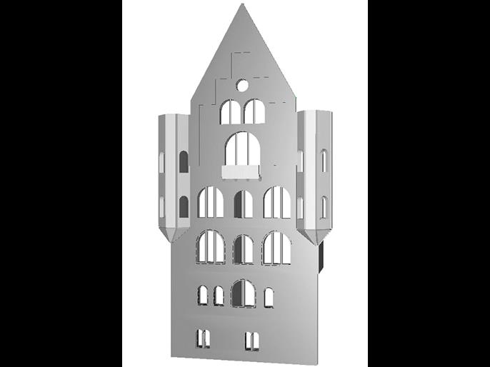 Schloß Neuschwanstein - Palastfassade