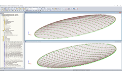 Náhradní modely pro membrány v programu RSTAB (© zapf & co.)