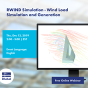 RWIND Simulation - Simulace a generování zatížení větrem