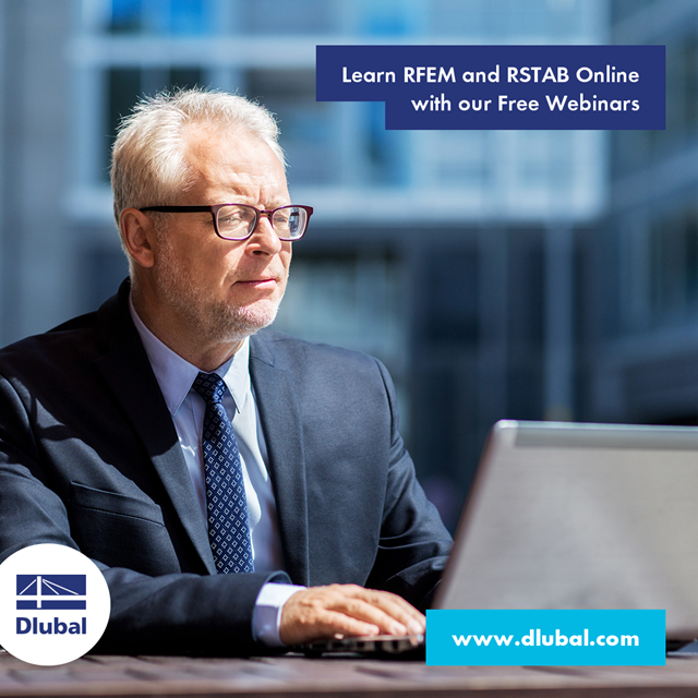 Learn RFEM and RSTAB Online \n with our Free Webinars