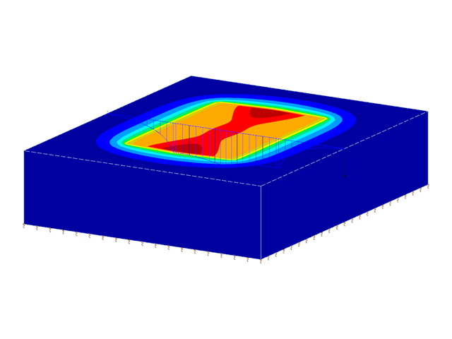 Půdní model 3D analýzy meziprostoru
