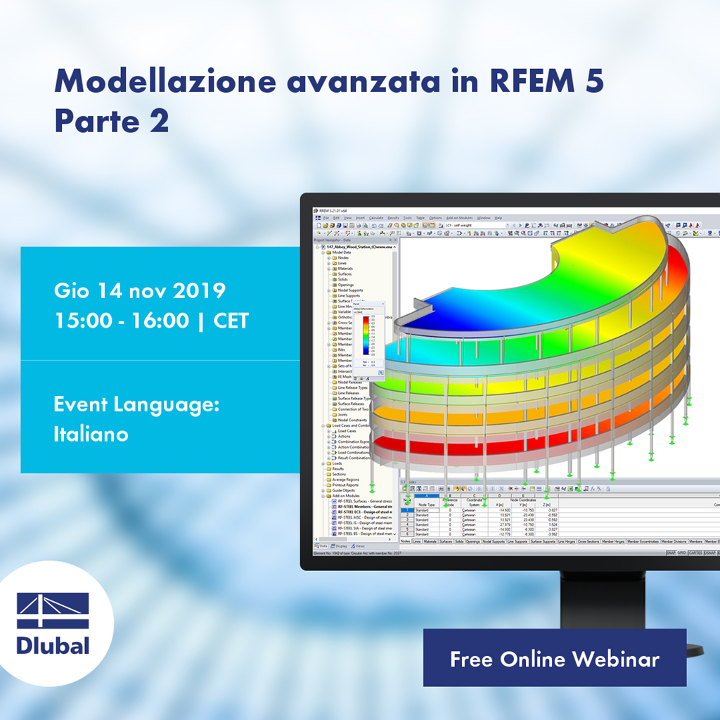 Pokročilé modelování v programu RFEM 5, část 2