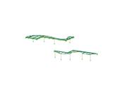 Novostavba dětských jeslí ve čtvrti Les Sablons ve městě Le Mans, Francie