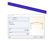 Dialog „Nová sada prutů“