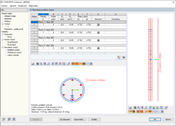 Dialog "Navržená podélná výztuž" v modulu RF-CONCRETE Columns