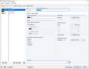 Hmotový stav v přídavném modulu RF-/DYNAM Pro