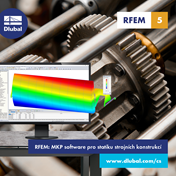 RFEM: analýza konečných prvků a software pro navrhování pro strojní inženýrství