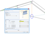 Nelineární kloub na konci prutu