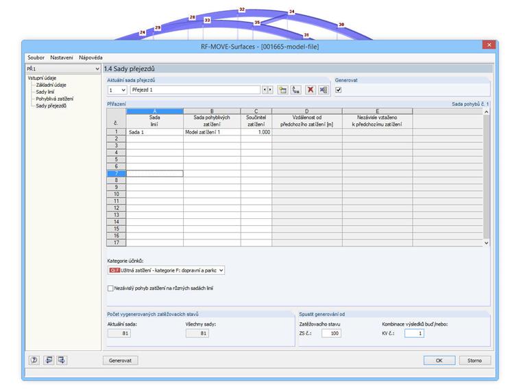 RF -MOVE Surfaces - 1.4 Sady přejezdů