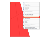 Možnost "Rozdělit plochu pomocí integrovaných linií"