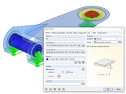 Výběr tuhosti bez membránového tahu