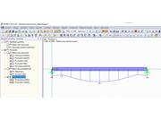 Grafické zobrazení výsledků modulu RF-/STEEL EC3 - posouzení požární odolnosti