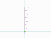 Seizmická zatížení rozdělená na hmotné uzly