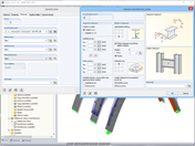 Zadání excentricity prutu u průvlaků