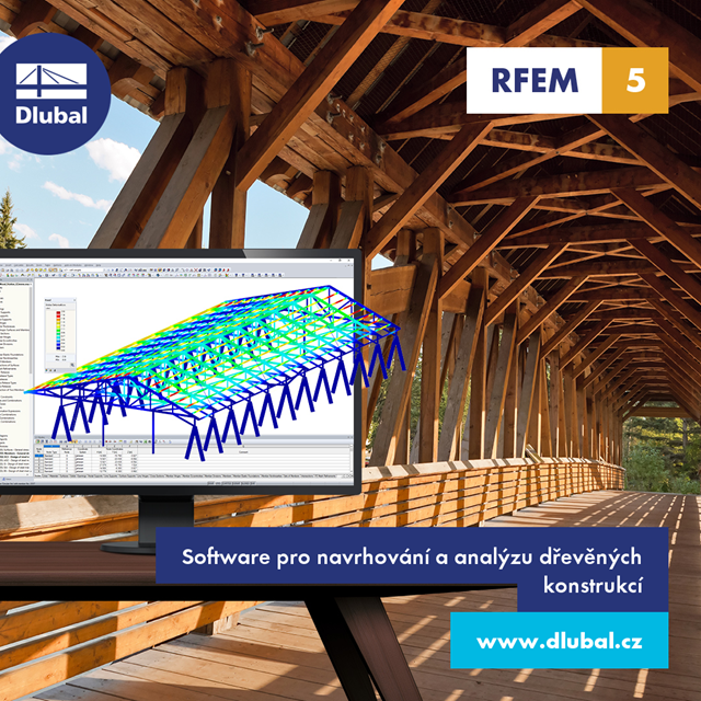 Software pro navrhování a analýzu dřevěných konstrukcí