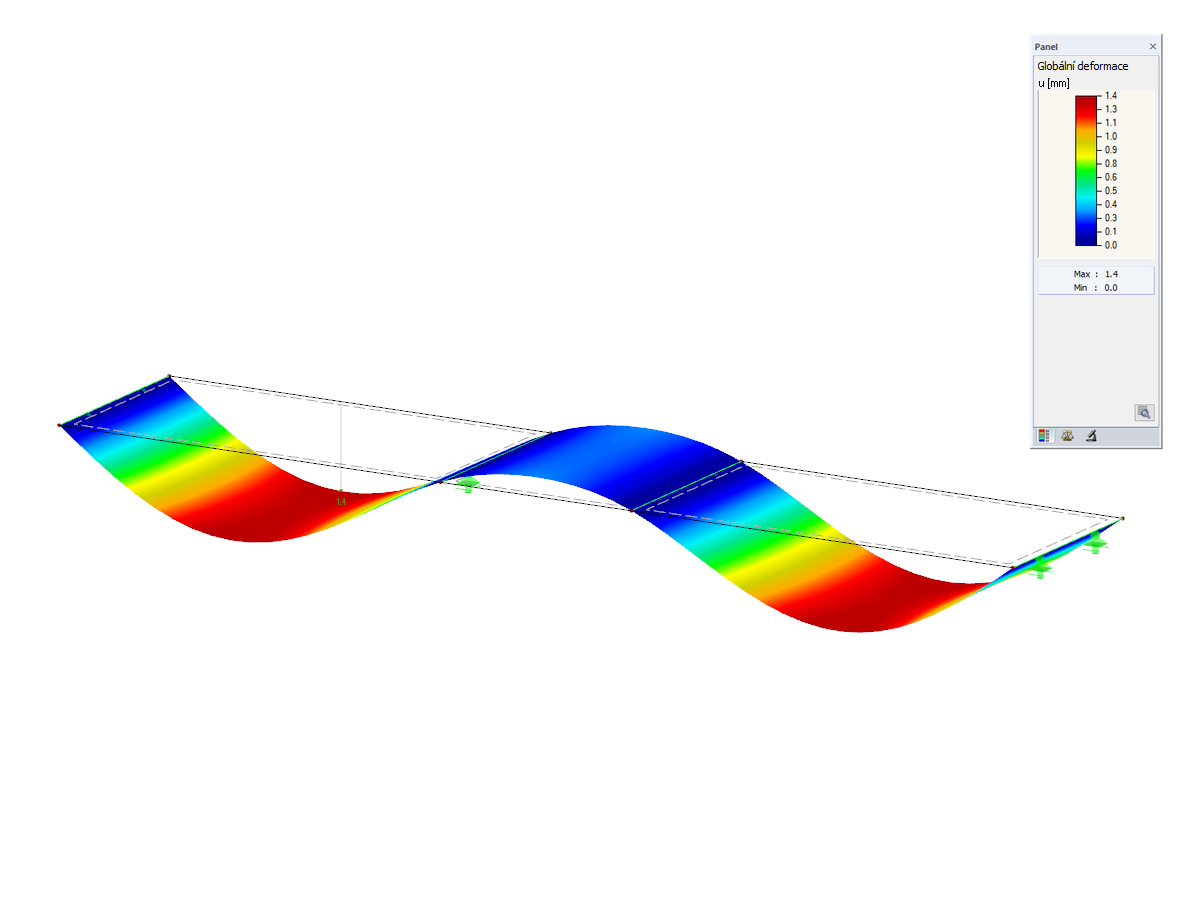 Betonová deska se zohledněním smršťování