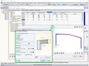 Vyztužení proti deplanaci pomocí připojeného sloupu