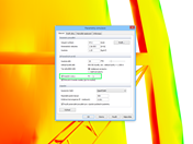 Síť povrchových vrstev modelu v programu RWIND Simulation