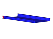 3D model mostu v programu RFEM (© Schröder + Raue)