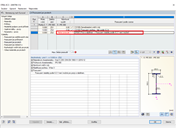 Chybová zpráva při pokusu o posouzení prutu s náběhem metodou náhradního prutu