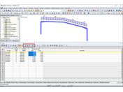 Funkce výběru v panelu nástrojů v okně tabulky