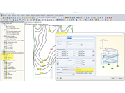 Popisování izolinií na řezech