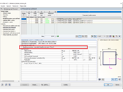 Posouzení štíhlého dutého průřezu s ručně vybranou třídou průřezu