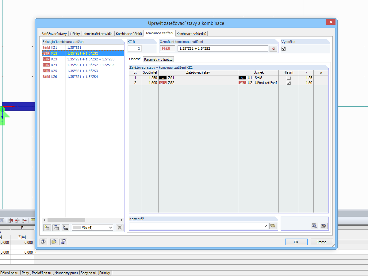 Možná kombinace rozdílného působení 2 skupin